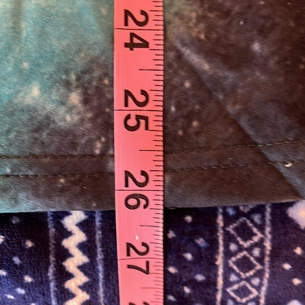 Red And Blue Tie Dye Long Sleeve Tee NWOT - Picture 6 of 7